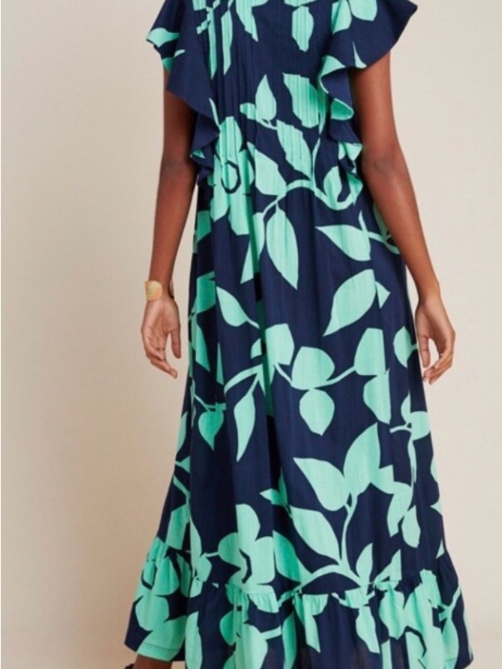 Maeve floral print midi dress - Picture 2 of 3